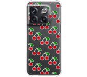 Funda Silicona Antigolpes para Oneplus 10T 5G diseño Cerezas Dibujos