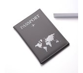 Women Men RFID Vintage Business Passport Covers Holder Multi-Function ID Bank Card PU Leather Wallet Case Travel Accessories