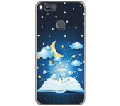 Tumundosmartphone Funda Gel Tpu para Xiaomi Mi 5X / Mi A1 Diseño Libro Cuentos Dibujos