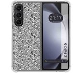Funda Silicona para Samsung Galaxy Z Fold 5 5G diseño Letras Dibujos