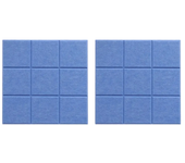 1/2/4PCS Nine Grid Felt Message Board Office Decoration Bulletin Board Notepad Home Photo Display Board Wall Decoration