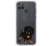 Funda Silicona Antigolpes para Realme C21Y / C25Y diseño Perros 04 Dibujos