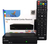 Ostark T2 HD TDT, TDT2 HD OUT  SIN WIFI Receptor terrestre, DVB-C, DVB-T2, HVEC, H.265,Ostark Receptor terrestre Sintonizador, 1080P