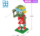 Plants vs Zombies 2 Video Game Character building block Toys PVZ Plants Peashooter SunFlower Anime Kid Gift Setbuilding block