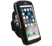 para Oppo Find X5 Lite (2022) Funda Brazalete con Ventana Tactil Reflectante Impermeable Deporte Correr Gim Ciclismo - Negro