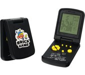 Block electronic game console, nostalgic portable folding game console toy, requires preparing two No. 7 batteries by oneself