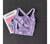 Sudadera Deportiva Para Mujer Push up Fitness Yoga Transpirable Running Chaleco Deporte Top Mujer Gimnasio Wear Vest Bralette