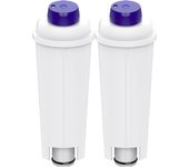 2 Piezas Filtro de Agua Cafetera para Compatible con ECAM, ESAM, ETAM, BCO Serie Filtro de Cafetera de Carbón Activado para DLS C002