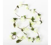 2.3m Artificial Flowers Cherry Blossom Long Vine Hanging  Ivy String Garland Wall Rattan Cheap Wedding Home Decor Fake Plants