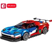 SEMBO Sports Car Building Blocks MOC Racing Vehicle Models Off-Road Assembly Bricks Car Construction Set for Boys Toy Kids Gifts