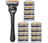Classic 5-layer Razor Blade Men's replacement Safety Manual Shaving Blade Reusable Replacement Razor Blades skin protection