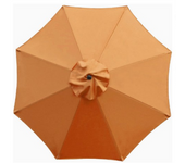 Reemplazo de tela de Jardín Sombrilla cubierta de dosel para 3M 6/8 Brazo patio Sombrilla 50% oferta-YZY Más información
