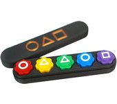 Traditional Play Game Fun Gonggi Jack Stone Pebbles Set Hand Eye Coordination Training Toy for Board Game Party Games