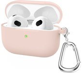 Silicone Case For Apple Airpods 3 Case Wireless Bluetooth Earphone Protective Cover For 2021 New Airpods 3 Accessories With Hook