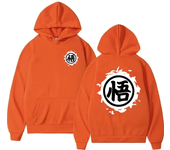 New Japanese Anime Men Woman Hooded Sweatshirt Multiple Colour Cute Cartoon Goku Print Harajuku Hoodie Sweatshirt Poleron Hombre