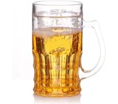 Divertida botella de whisky Trump, decantadora de cristal para whisky bourbon, regalo único para hombres, entusiastas políticos y amantes del whisky, decoración de bar para el hogar (26 oz)