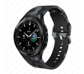 strap For Samsung Galaxy watch 4 classic 42mm 46mm series Silicone Camo band For Galaxy Watch 4 44mm 40mm Replacement watch band