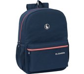 SAFTA - MOCHILA ADAPT.A CARRO EL GANSO "CLASSIC" - Mochila con Asas Ajustables y Espalda Ergonomica - Mochila con Compartimientos con Cremallera - Mochila Diseño Único y Licencia Oficial By EL GANSO "CLASSIC"