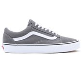 Zapatillas Vans Grises Old Skool Pewter-Truwhite