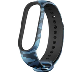 Fashion Replacement Camouflage Strap Bracelet for Xiaomi Mi Band 6 5 4 3 Wristband Silicone Strap for Mi Band 3 4 5 6 Smart Band