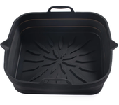 Almohadilla Reutilizable De Silicona Para Air Fryer Bandeja Plegable Para Horno Herramienta De Hornear Para Pizza Y Pollo