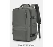Mochila de viaje para mujer y niña, morral escolar de negocios de 15,6 pulgadas para ordenador portátil con bolsa de zapatos ind