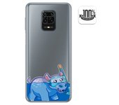 Tumundosmartphone Funda Gel Transparente para Xiaomi Redmi Note 9S / Note 9 Pro diseño Hipo Dibujos
