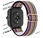 Nylon Elastic band For Amazfit gts-gtr 4-3-2-2e-mini-pro-Stratos Bohemian Shiny Pride bracelet bip-U-pro-S-lite 20mm 22mm Strap