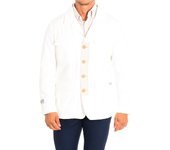 La Martina-Chaqueta manga larga con corte regular cuello solapa TMJ001-TW408 para Hombre