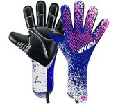 WVVOU Soccer Goalie Gloves Youth Adults, High Performance Goalkeeper Gloves, Breathable Soccer Gloves, 4+3mm Super Grip