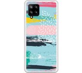 Funda compatible con Samsung A42 5G - Be Unique Funda Gel colores geométricos