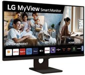 Smart Monitor LG MyView 27SR50F-B 27'/ Full HD/ Smart TV/ Multimedia/ Negro