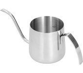 Cafetera de acero inoxidable 304 de PTFE con escala interna, cafetera de vertido espesada para el hogar, 250 ml