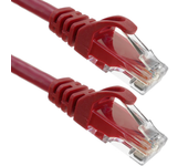 Cable de red ethernet Cat. 6a UTP de 1 m de color rojo - BeMatik