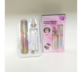 Portable 2 IN 1 Electric Epilator Eyebrow Trimmer Women's Body Facial Lip Epilator Rechargeable Mini Painless Razor Shave Shaver