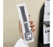 Watch strap+Case+glass For apple watch band 44mm 40mm 38/42mm Candy bracelet iwatch ultra2 49mm serie 9 8 7 6 5 4 3 Se 41mm/45mm