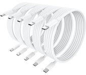 NNBLI 5Pack 3.3FT 60W/3A USB C to Type C Cable Fast Charging Cord for iPhone 15 series MacBook Pro iPad Samsung Xiaomi Data Line