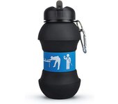 Botellas de Agua sin BPA para niños y niños, Vasados esféricos de silicona