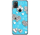 Tumundosmartphone Funda Gel Tpu para Alcatel 3X 4CAM diseño Mariposas Dibujos