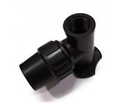 Hidrotecnoagua Base para Grifo Ø25 X 3/4" a Presión para PE-40 TECNOAGUA BS2534 - Accesorios para Tuberías