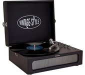 Tocadiscos Aiwa VPX-1971BK/ Bluetooth/ Conversor a MP3