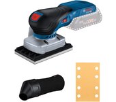 Bosch Professional 18V System GSS 18V-13 - Lijadora orbital a batería (Brushless, bolsa para polvo, 1 plato)