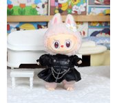Modern Style 17cm Labubu Baby Clothes Series Doll Outfit Macaron Baby Doll Clothing Set for Collectible Figures