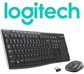Teclado + Ratón Logitech Wireless MK270