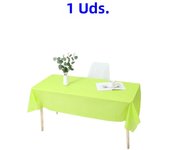 1pc Reusable Tablecloths 137x183cm BPA Free Plastic Dining Table Cover Cloth for Parties Picnic Camping Disposable Tablecloths