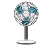 Cecotec 8198 EnergySilence 4000 Portable Desk Ventilador de sobremesa de batería con 4000 mAh control táctil y 4 velocidades Inclinación ajustable..