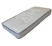 ARISE SHOP-Colchón cuna Visco Plata,Colchón de Cuna Aloe Vera Desenfundable 120x60 cms