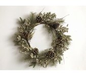 Gerimport Corona Decoración Navidad Apolo 55 Cm - Adornos Navideños Elegantes
