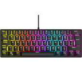 Teclado para juegos Rampage Diseño negro EE. UU.