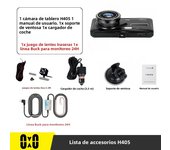 Dash Cam Front and Rear Camera CAR DVR Car Video Recorder Vehicle Black Box FULL HD 1080P Night Vision Driver Recorder